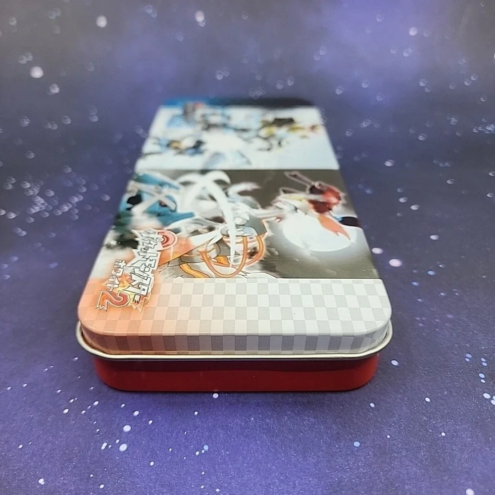 Pokemon Black & White 2 Japanese Metal Pencil Case Stationary Back-to-School